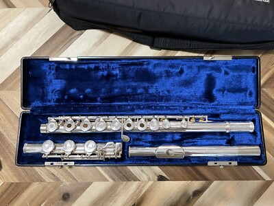 Gemeinhardt 3B Inline G, B Foot Silver Plated Open Hole Flute