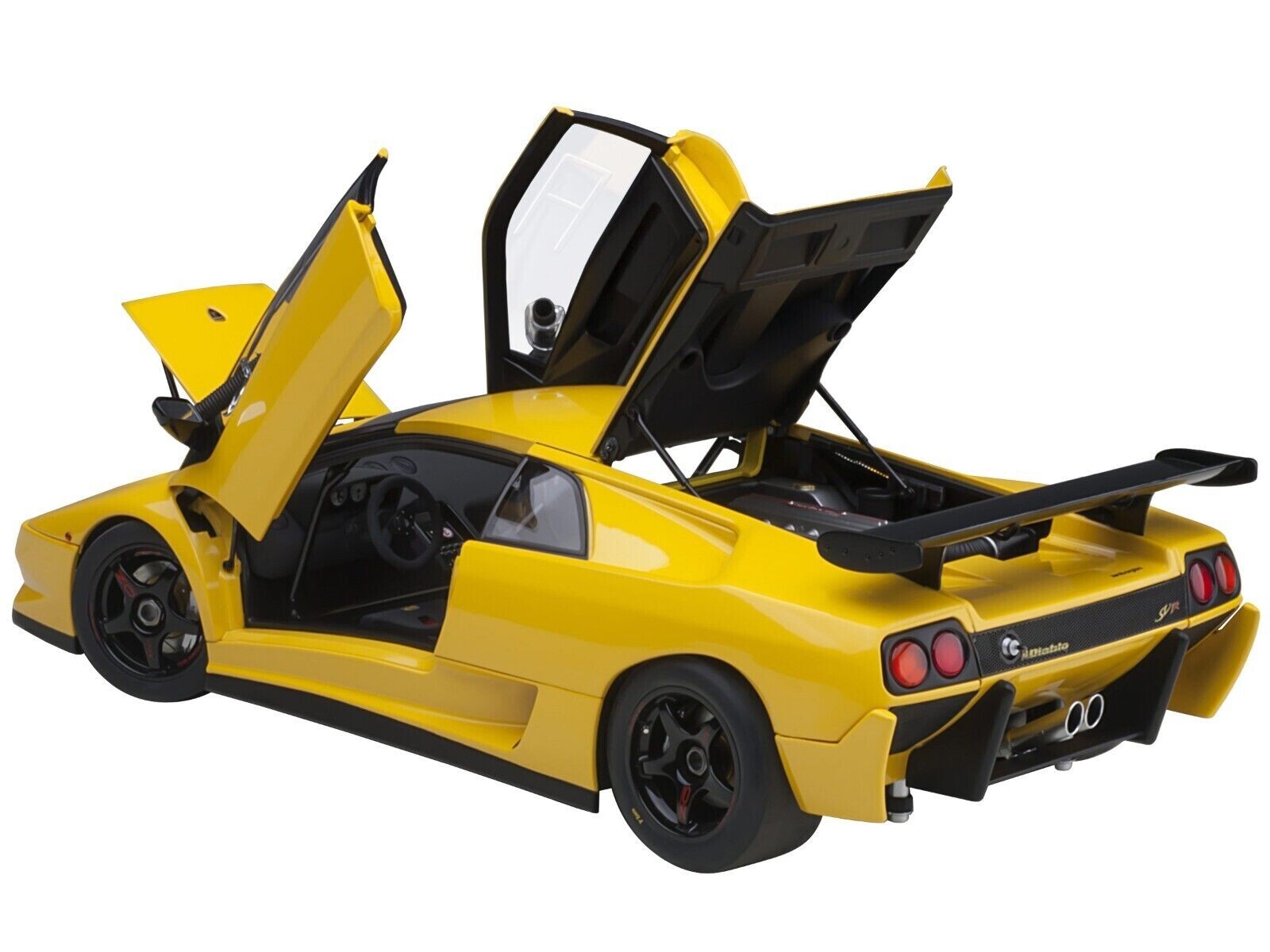 1/18 Lamborghini Diablo Sv-R (Superfly Yellow) Model Car By 1/18 Lamborghini Diablo Sv-R (Superfly Yellow) Model Car By