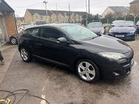 2010 Renault Megane 2010 1.6 16V 110 I-Music 3dr COUPE BLACK TAKEN I PART EX GRA