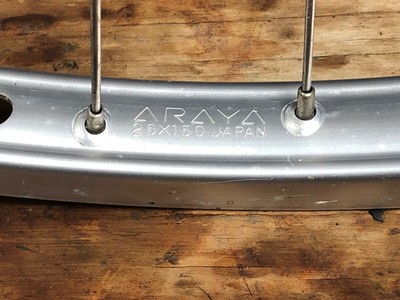 old school bmx araya wheels