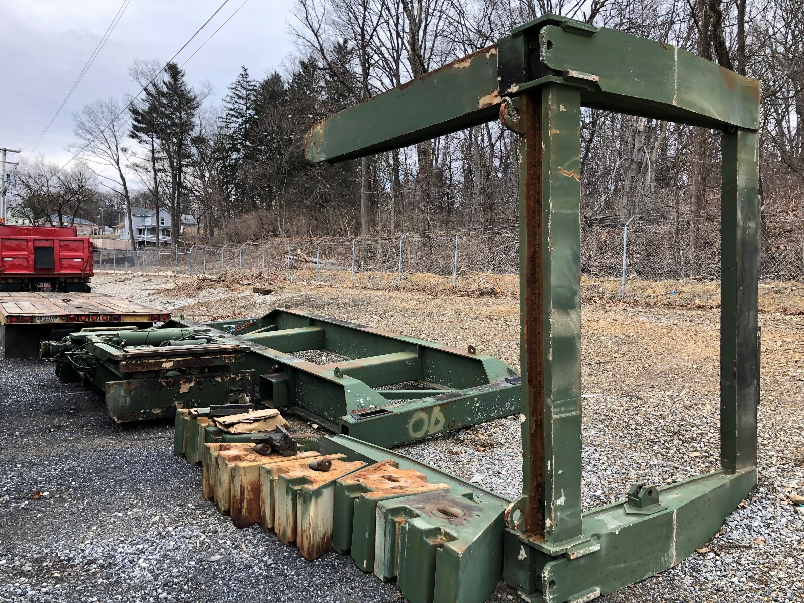 1984 CAT 988B CONTAINER HANDLER 20'-40'