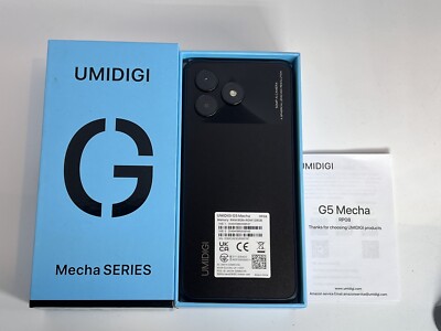 UMIDIGI G5 Mecha 6.6'' FHD+ 8GB+128GB Android 13 6000mAh 50MP Camera Smartphone
