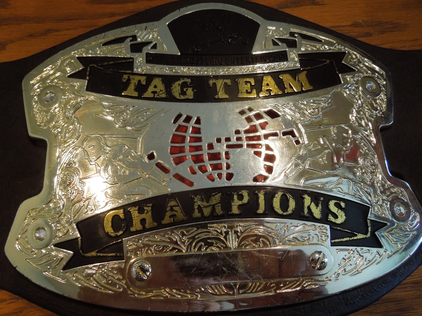 Jakks 2005 WWE Raw Classic Tag Team Kids Championship Replica Belt