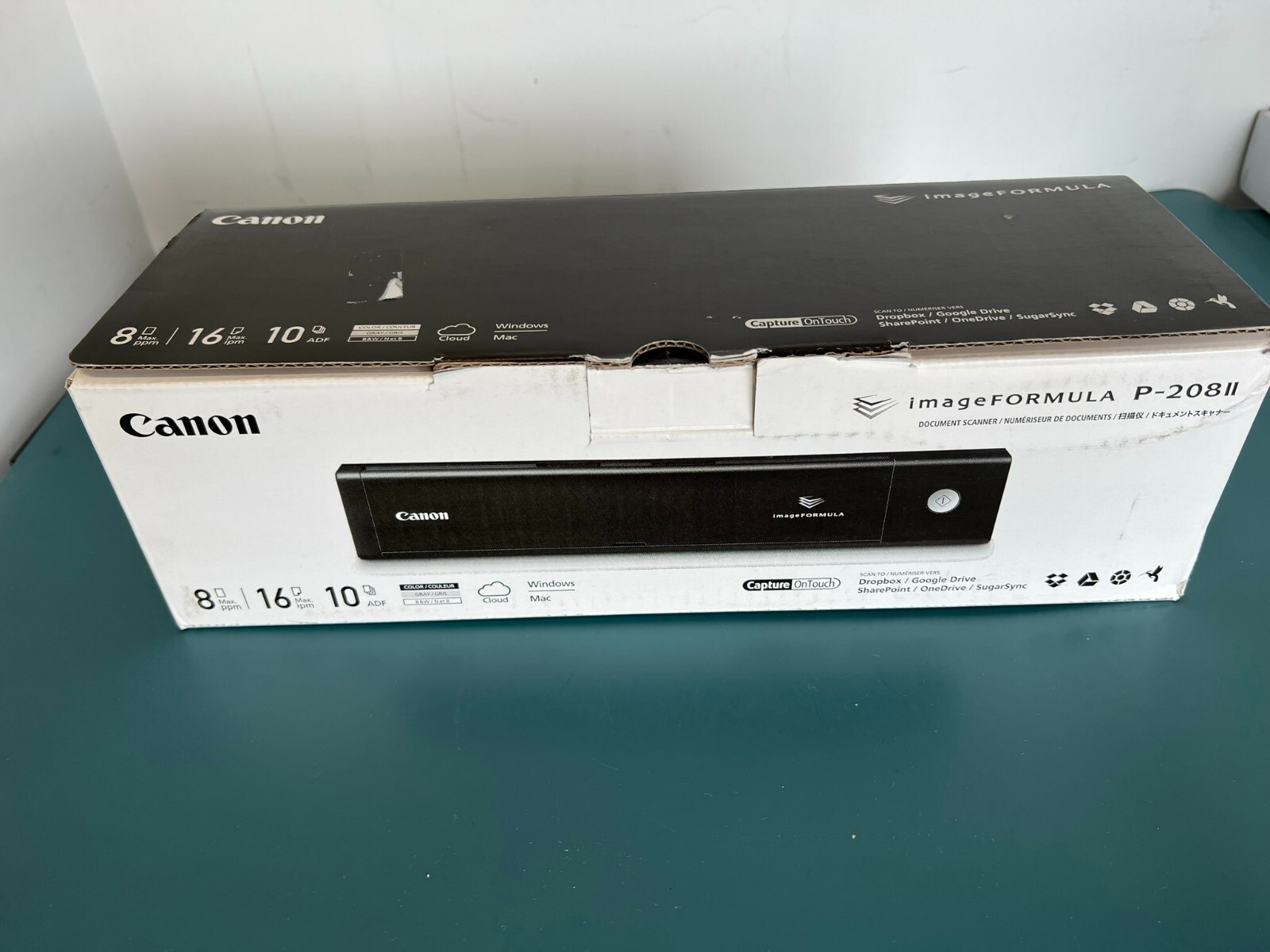 スキャナー Canon imageFORMULA P-208II Canon imageFORMULA P-208II Portable, Mobile Document Scanner
