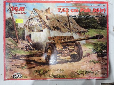 Icm 1/35 No.35701 7,62 Cm Pak 36(r) Box 98