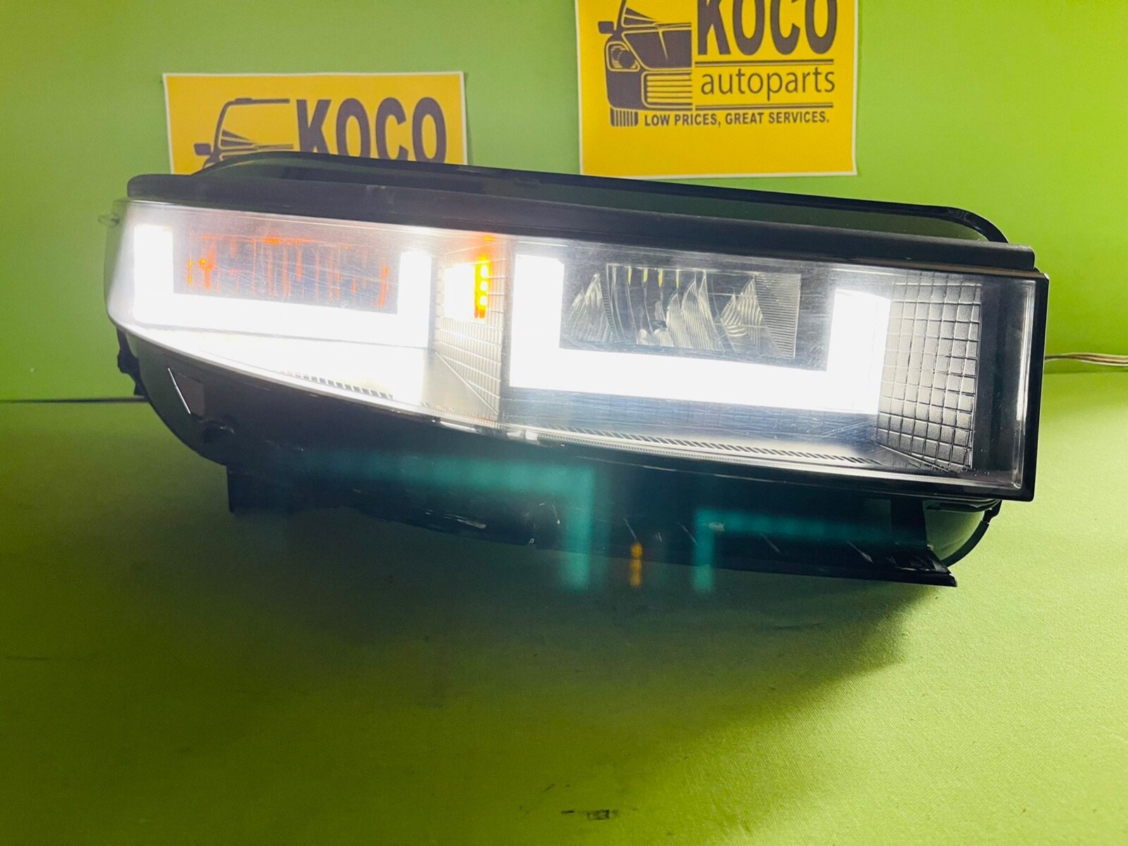 new Hyundai記念品5点セット 2022 2023 HYUNDAI IONIQ 5 LED HEADLIGHT RIGHT PASSENGER SIDE