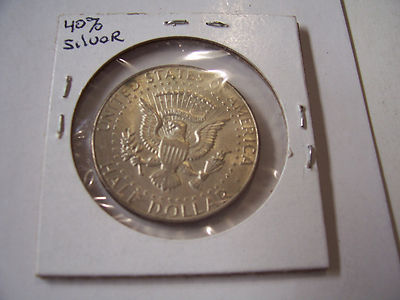 KENNEDY 40% SILVER HALF DOLLAR COIN 1967 P