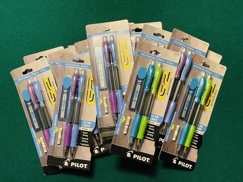 4 Pilot G2 Retractable Mechanical Pencil, 31774, 0.7 mm, #2H