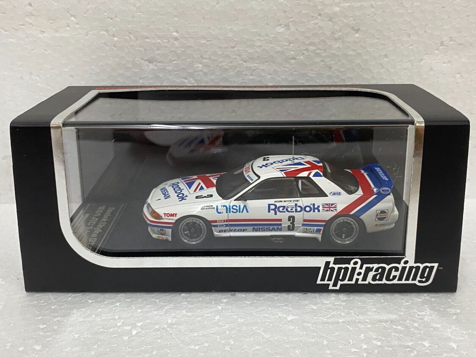 Nissan Skyline GT-R R32 #3 1991 JTC Tsukuba Reebok HPI