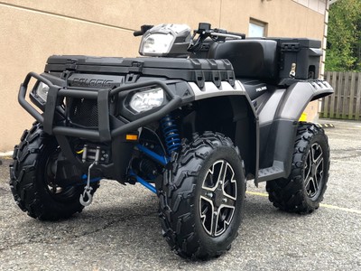 AS NEW POLARIS SPORTSMAN XP 1000 LIMITED EDITION,GPS,BUMPER,WINCH,PLOW,WARRANTY