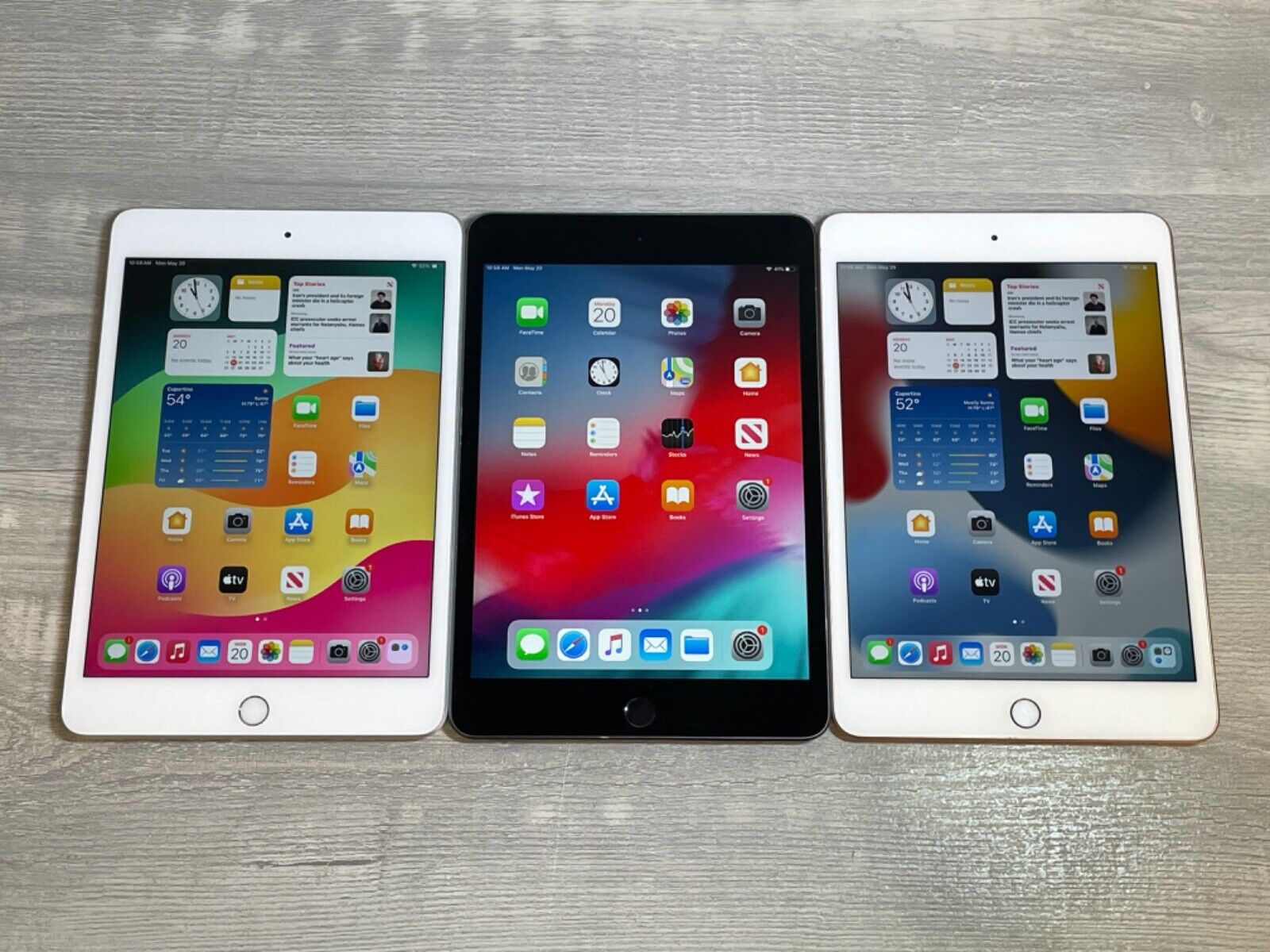 Apple iPad Mini 5 - 64GB 256GB - All Colors - WiFi + Apple iPad Mini 5 - 64GB 256GB - All Colors - WiFi +