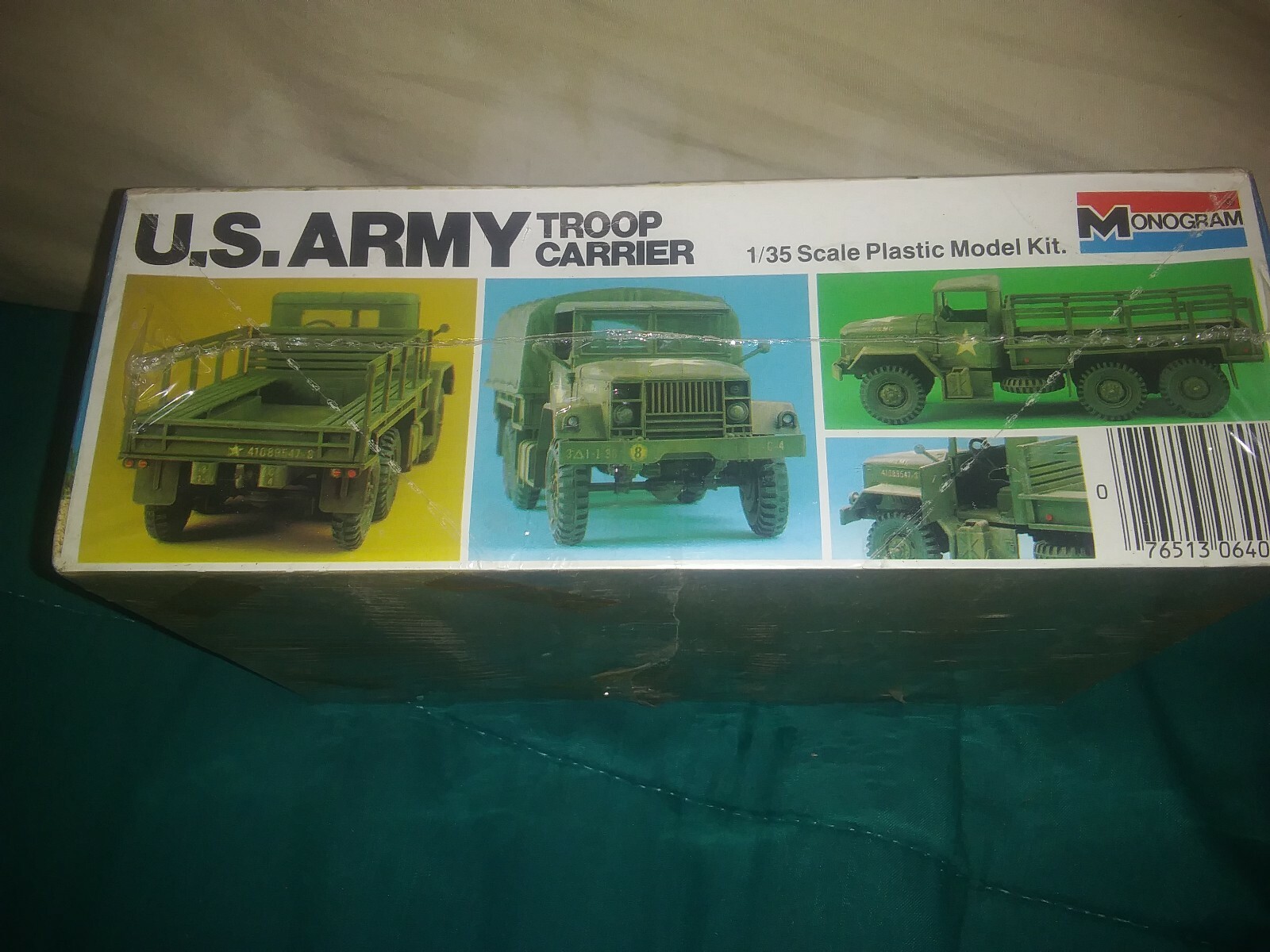 Monogram 1/35 Scale U.S. Army Troop Carrier unassembled New Unopened Model kit