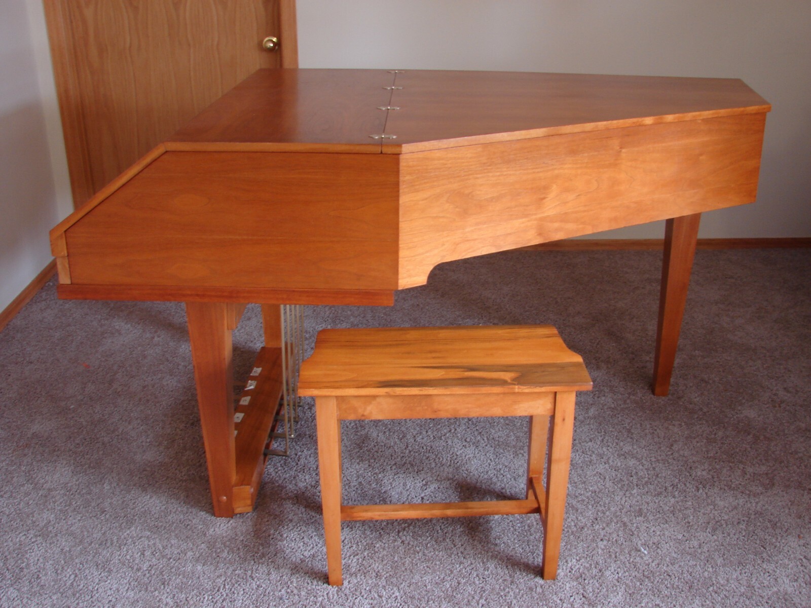 Beautiful 1967 Sabathil Double Manual Harpsicord/Professional