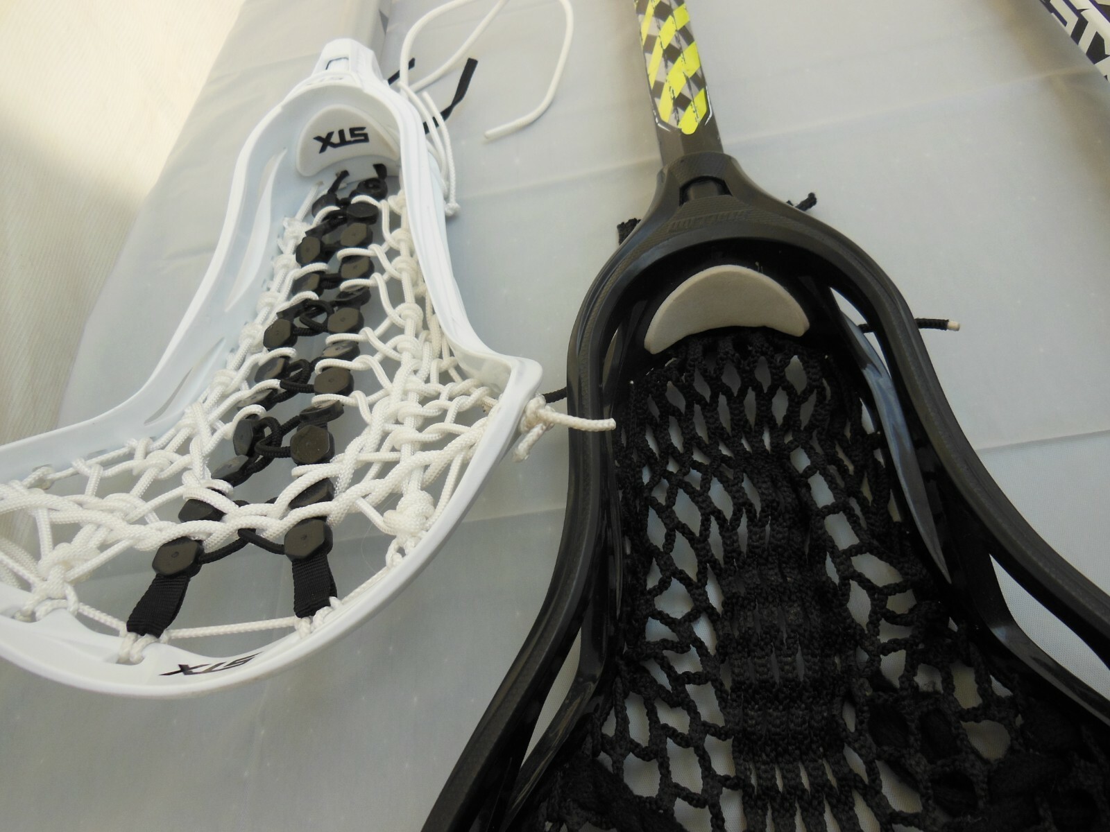 Set of 3 STX 200 On 6000 Stallion Lacrosse Sticks and One STX 7075 Stick Total 4