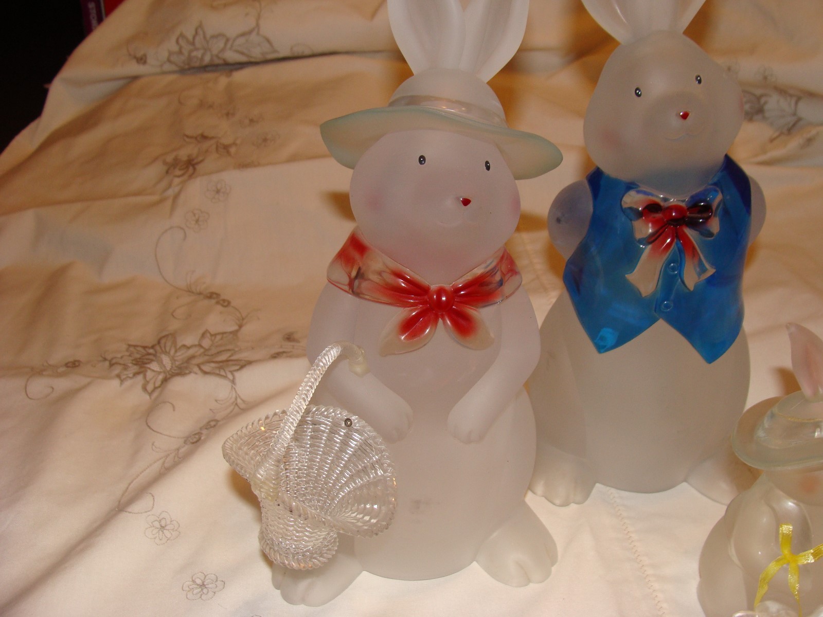 Easter Rabbit bunny Spring decorations set