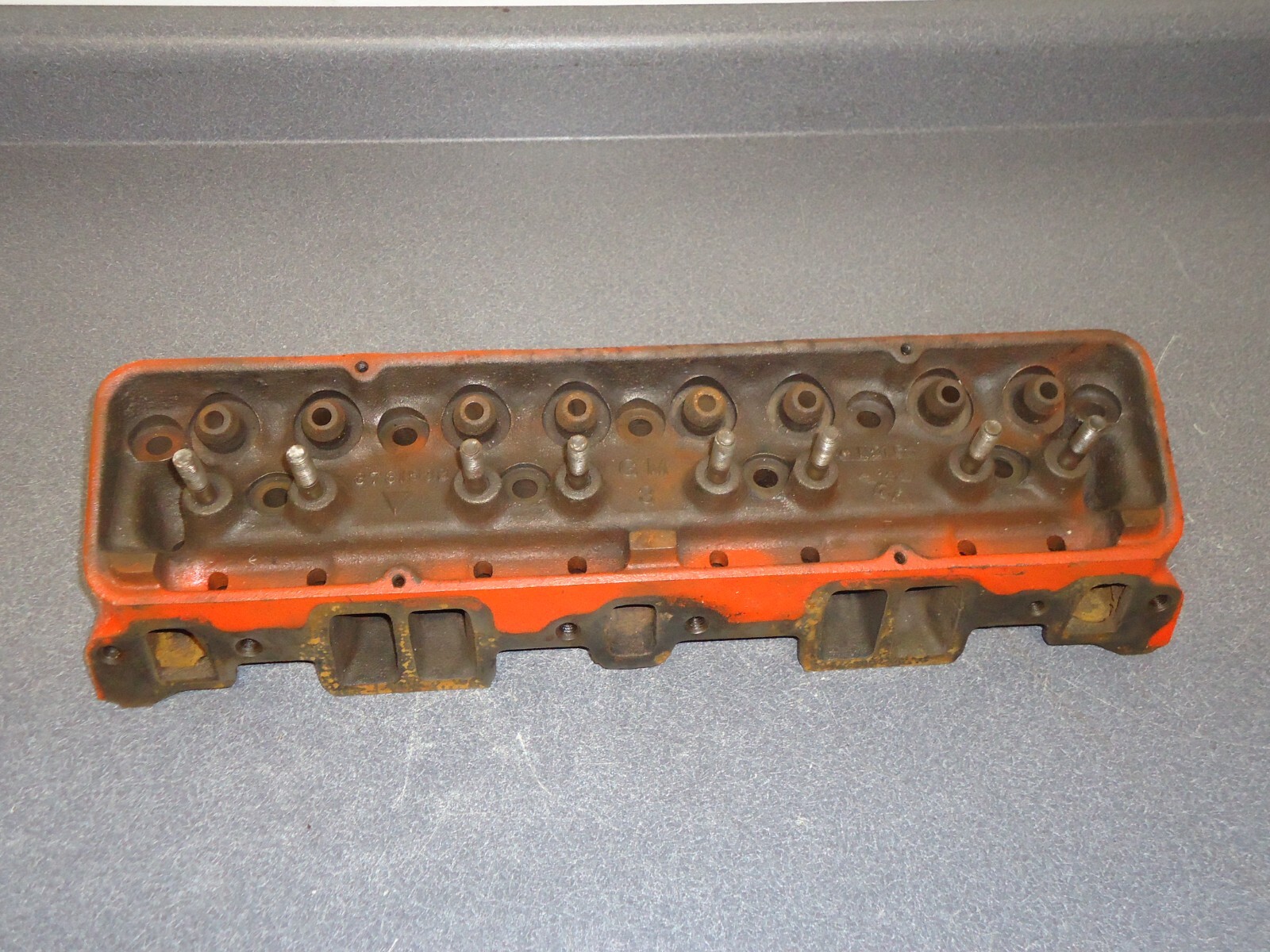 OEM GM Cylinder Head 3731539 Date L216 1957 Chevrolet Fuelie