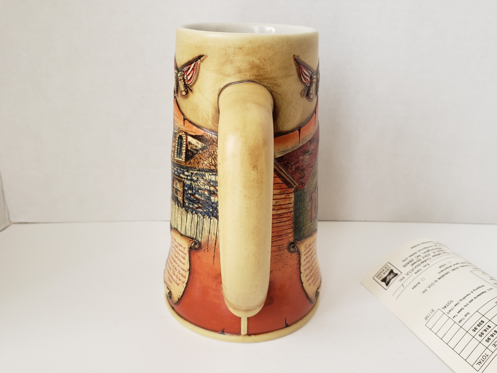 Miller Stein High Life Birth of a Nation Beer Mug  Tankard 1775 1st Series 1991