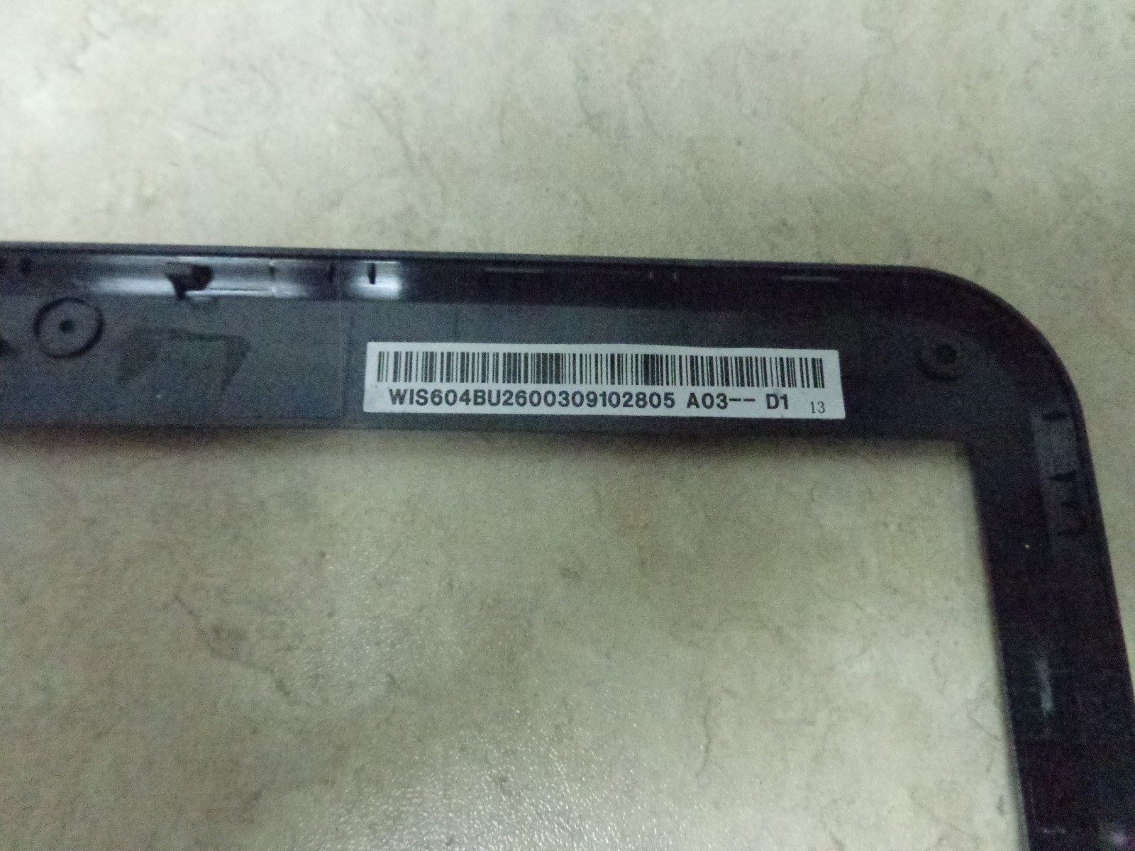 60.4BU26.003 604BU26003 OEM GATEWAY LCD DISPLAY BEZEL NV5302U GRADE A (CA72)
