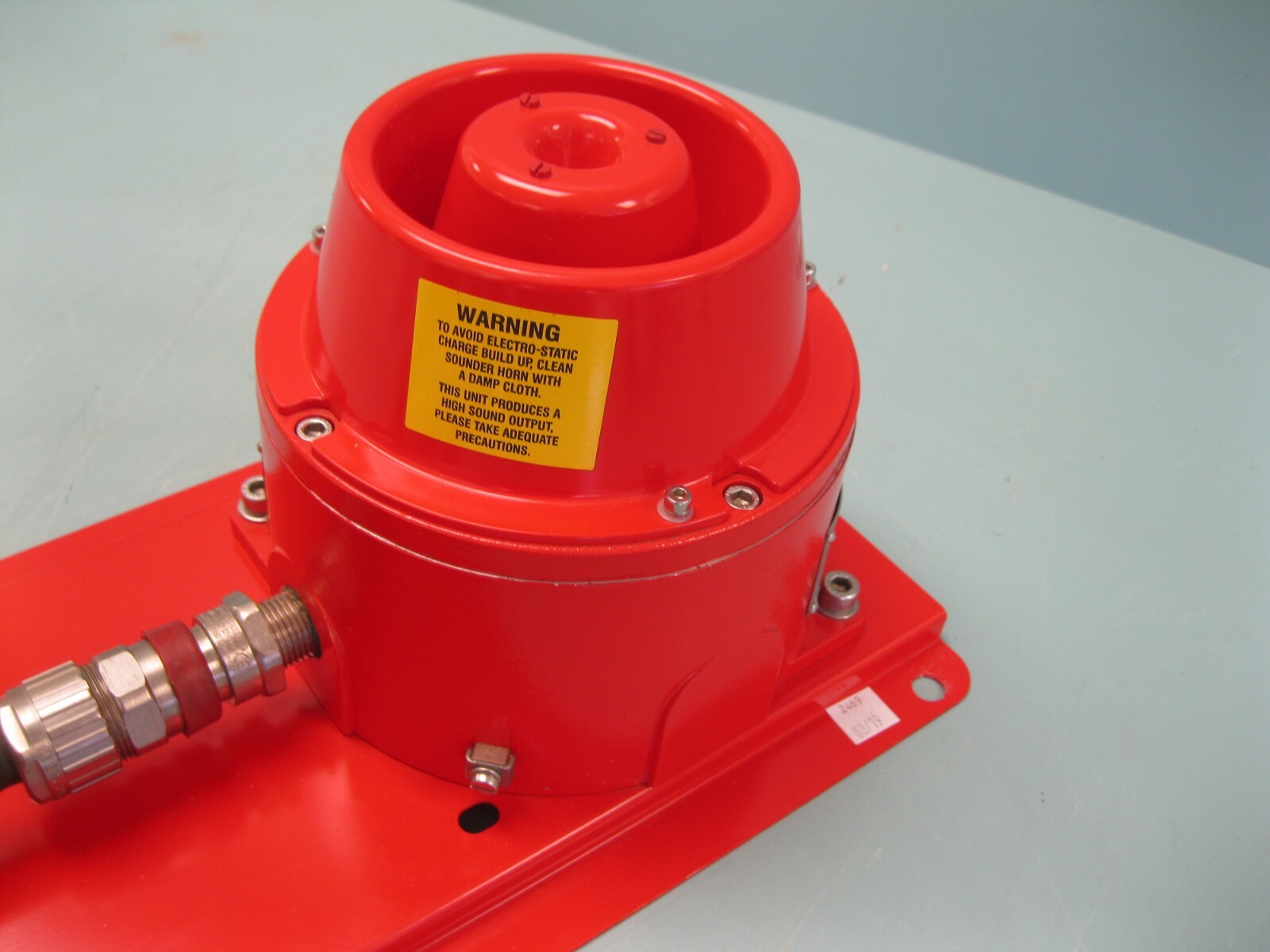 MEDC Cooper DB1 Sounder SM87HXB Strobe Alarm System NEW P25 (2469)