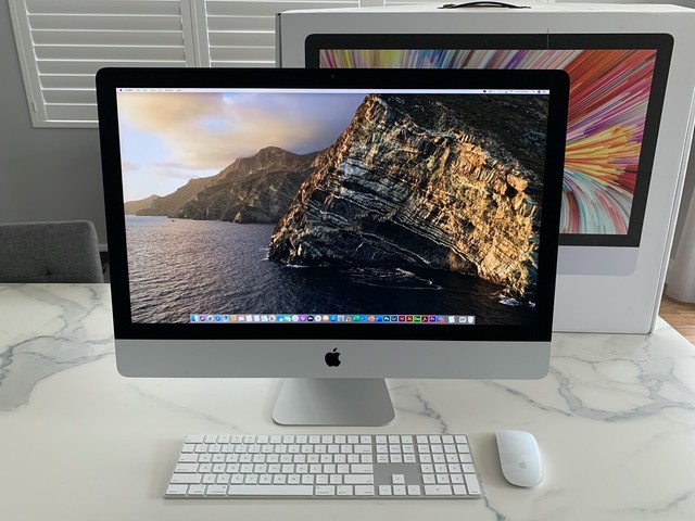iMac 27” 5K retina display, 4.2 Quad i7, 16GB RAM, 500GB SSD, 8GB gfx