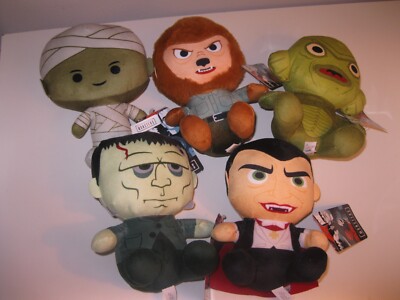 Universal Studios Monsters 7'' Plush 2022 NEW with TAGS LOT OF 5