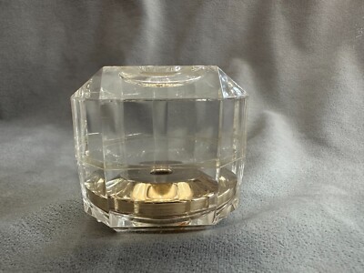 Octagon-shaped Clear Acrylic Resin/Brass/Oil 2-Minute Egg Timer