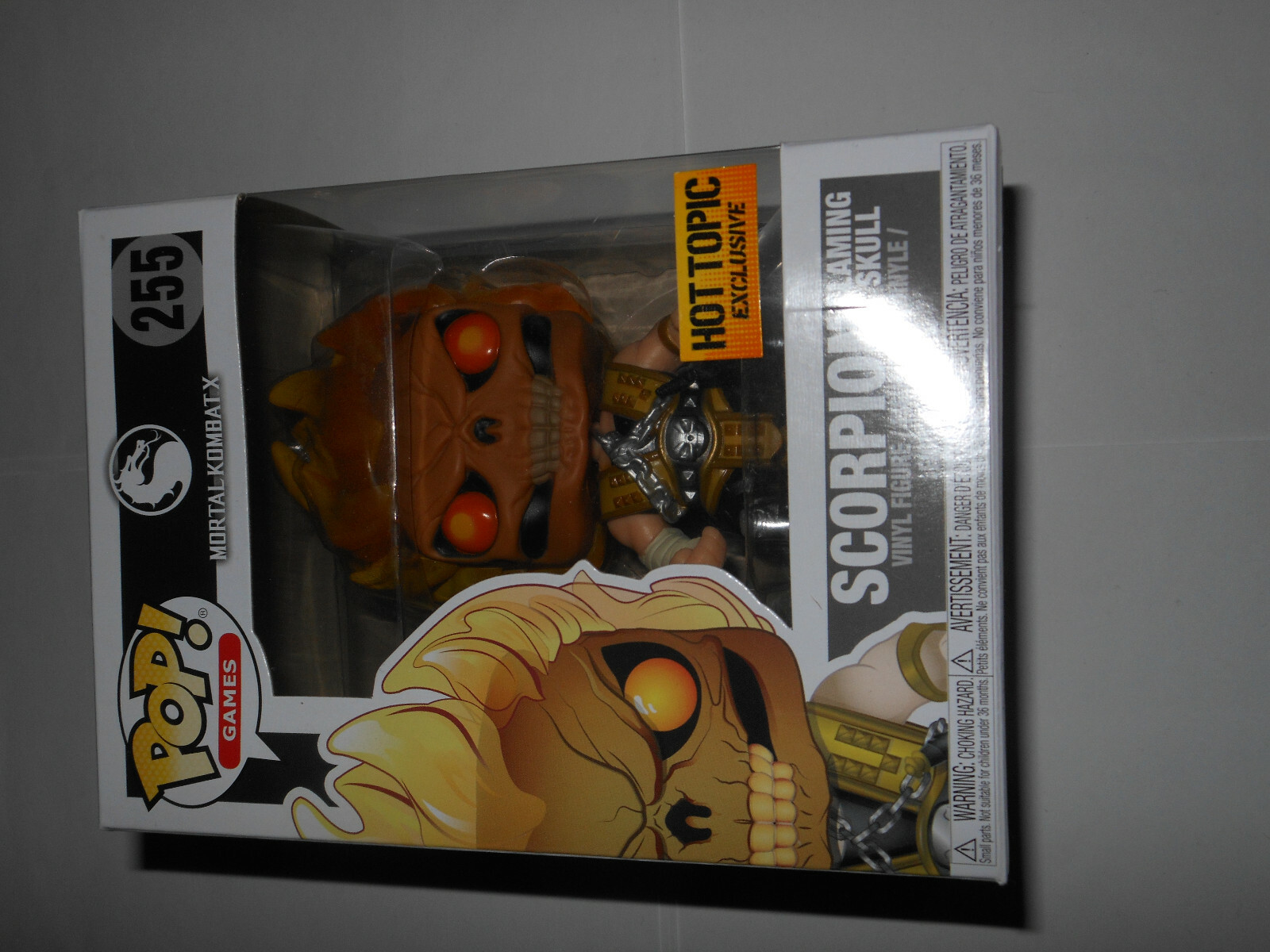 Scorpion #255 Funko Pop Hot Topic Exclusive | eBay