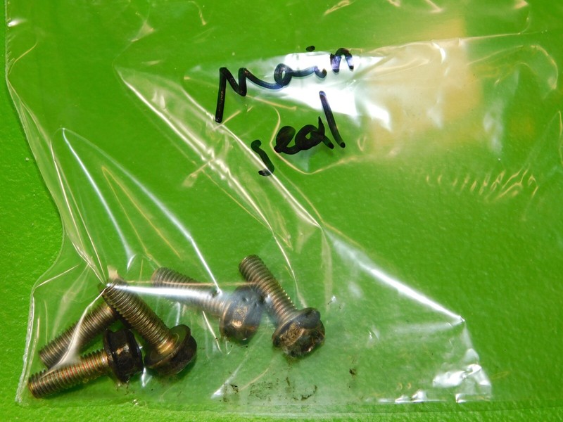 94-01 Integra GSR B18C1 OEM engine motor main seal plate mount bolts SET