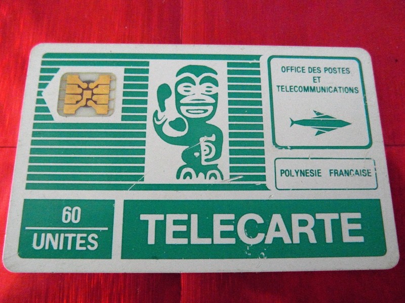 Rare Telecarte - Pf 1d - Tiki Vert ( Lot 11501 - 5 Pe ) - 60 U - Be
