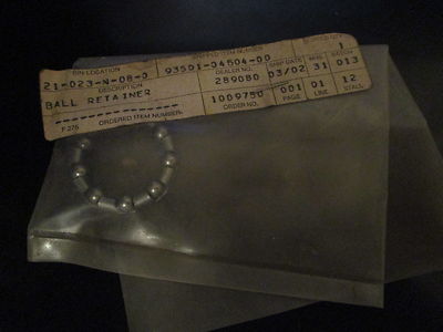 ハッピー NOS Yamaha OEM Ball Retainer Bearing J60 Coaster 93501-04504