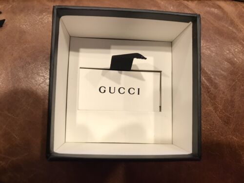 Pre-owned Gucci Women's  Heart Bracelet - Silver Size 7 Made In Italy