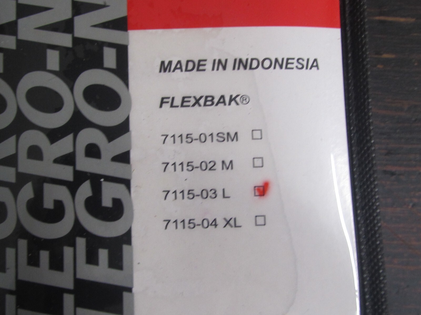 Allegro Industries Flexbak 7115-03 Back Support With Suspenders Size Large