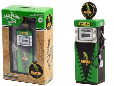 Greenlight 14130B 1951 Wayne 505 Gas Pump ''Polly Gas'' 1/18 Diecast Model