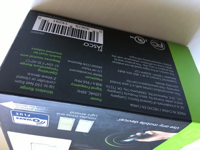 Genuine GE Jasco Z-Wave Plus Home In-Wall Smart Switch ZW4005 14291