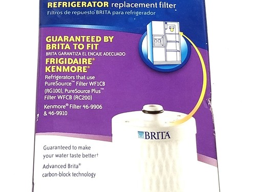 Brita Refrigerator Replacement Water Filter FRRF-100 for Frigidaire & Kenmore