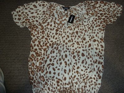 NWT Express Blouse Top Womens XS  5712 00578 48.00 tag! FREE SHIP!