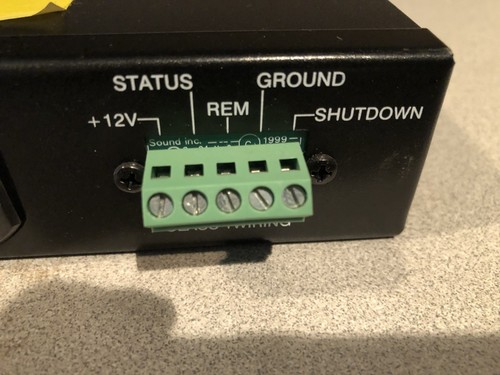 Furman Power Port Remote AC Power Controller Power Sequencer