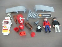 playmobil shell garage