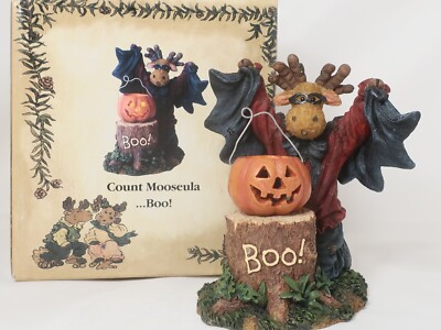 Boyds Bears ~ Halloween ~ Count Mooseula - Boo!  #4014767 1E/45