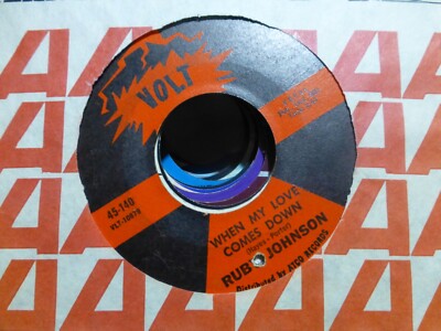 RUBY JOHNSON COME TO ME DARLING & WHEN MY LOVE COMES DOWN VG.   SOUL  45