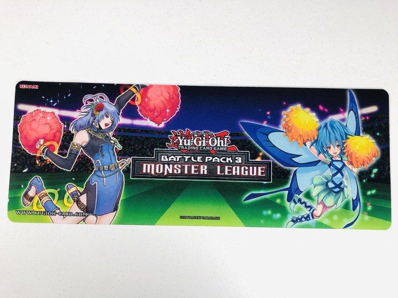 YUGIOH BATTLE PACK 3 MONSTER LEAGUE CHEER 女子半垫游戏垫! | eBay