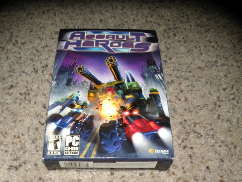 Assault Heroes (pc, 2007) New And Sealed In Box