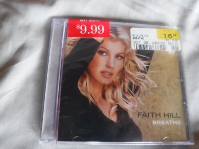 Faith Hill Breathe SEALED NOS NEW CD 1999 Warner Bros