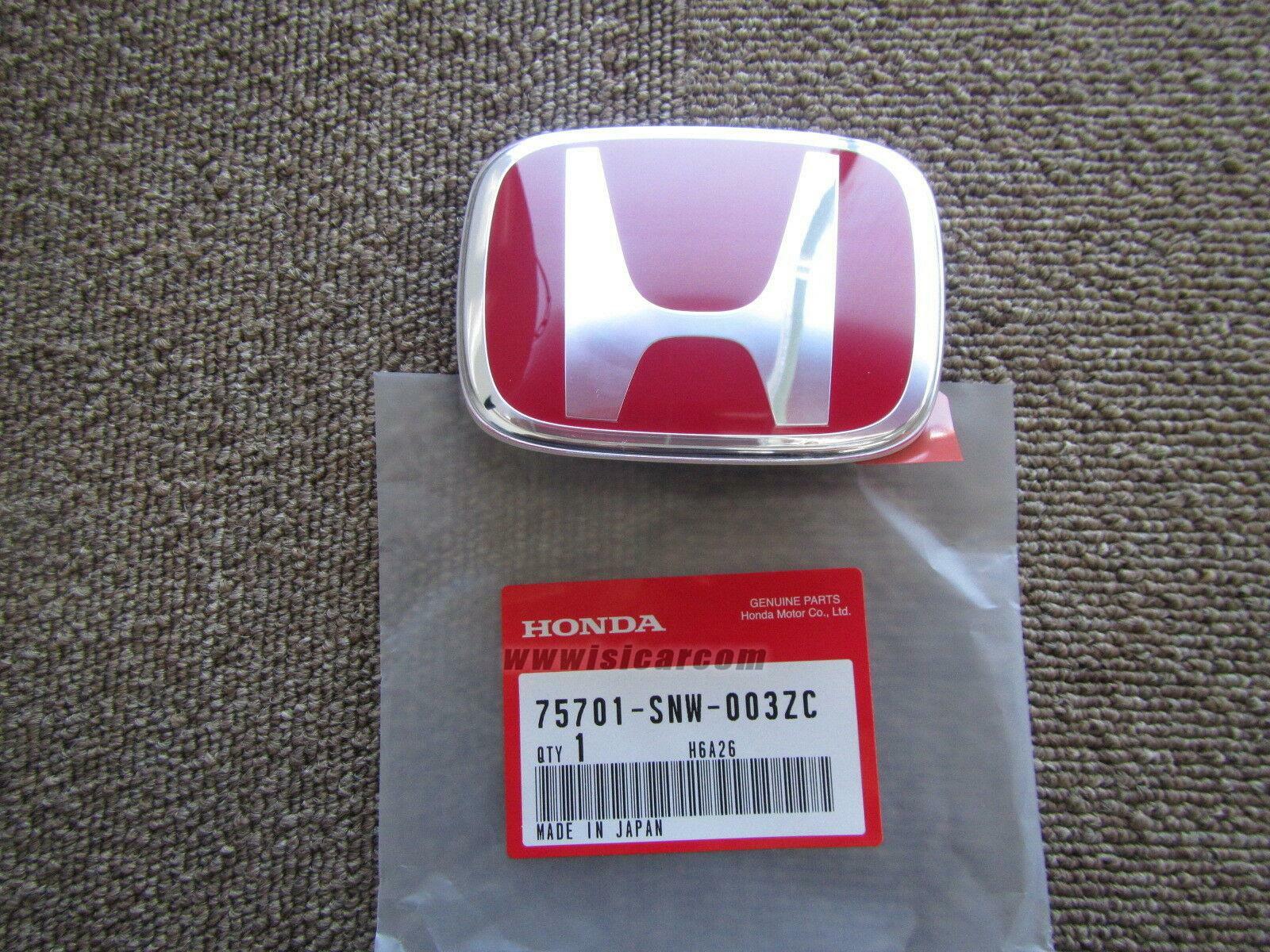 ミュージック kuma/6666 HONDA CIVIC FD1 EMBLEM REAR 75701-SNW-003ZC GENUINE JDM