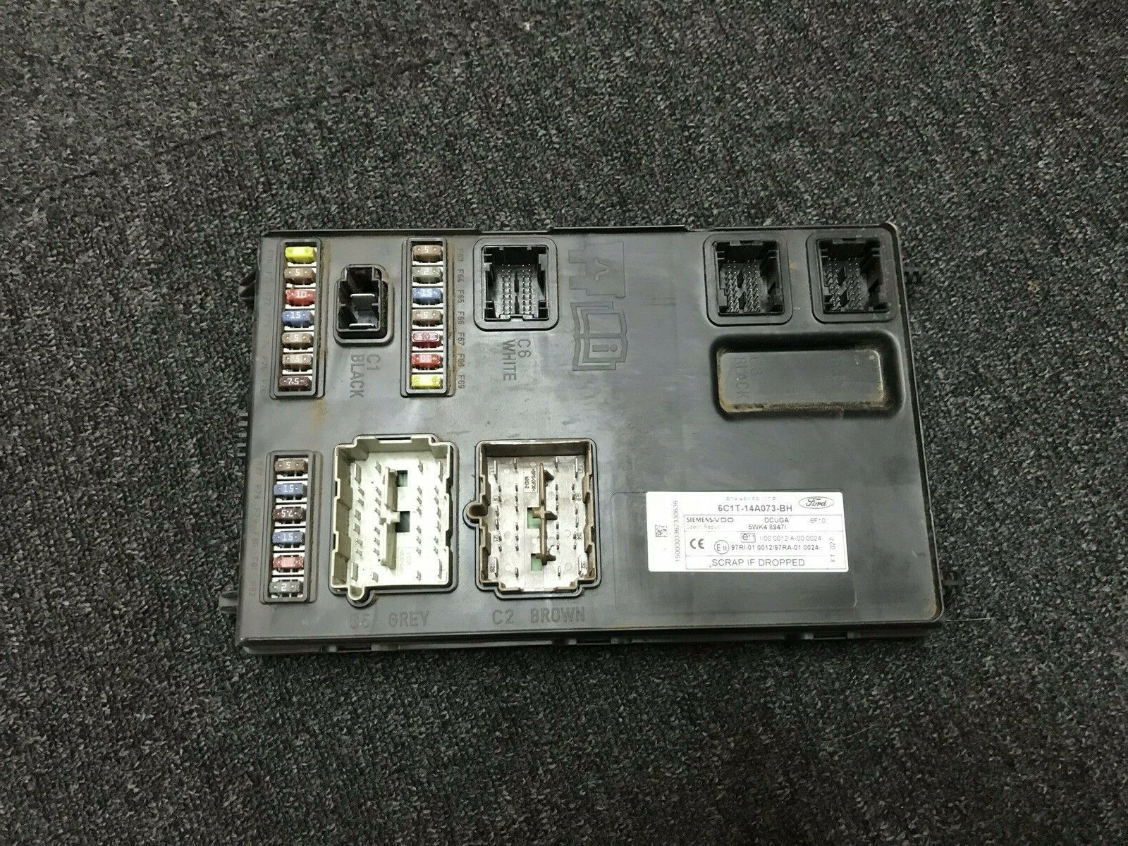 Ford transit body control module problems