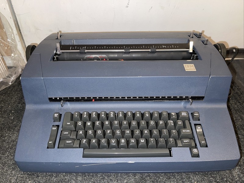 1981 IBM Selectric II on the Typewriter Database