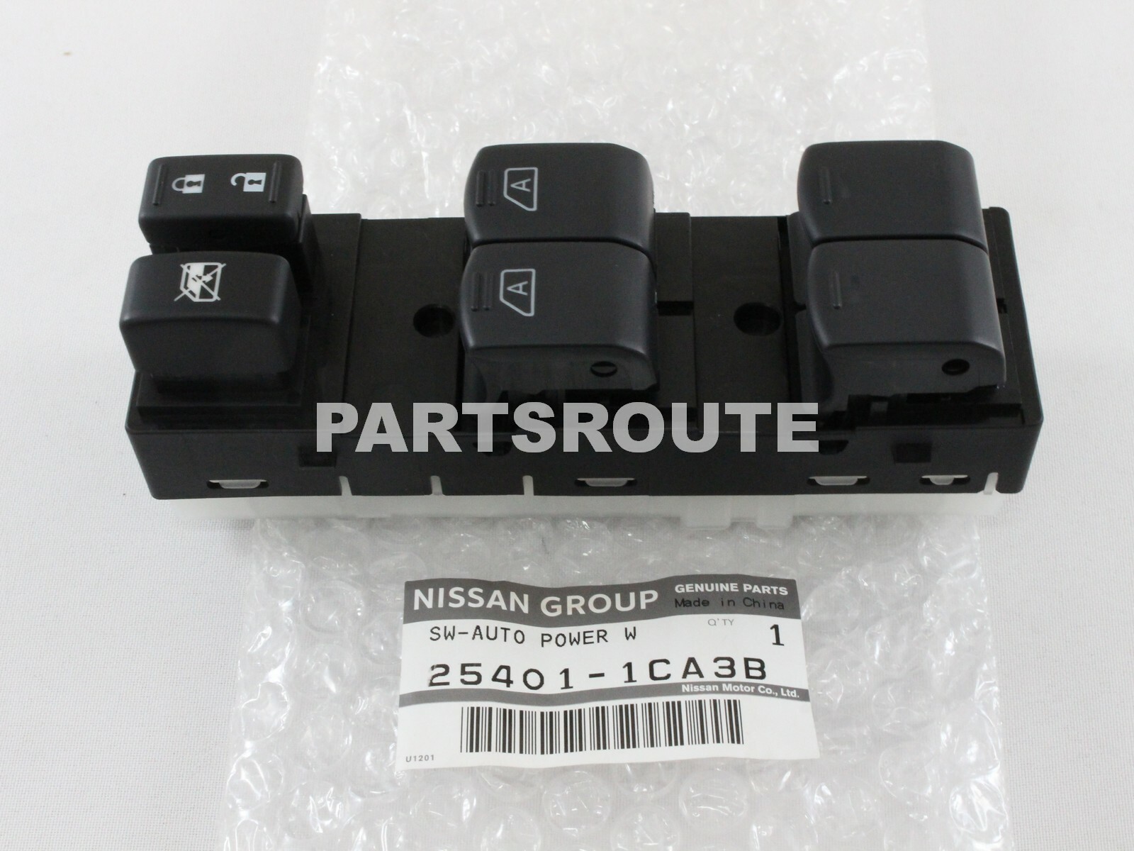 パワーサプライ　インフィニティ 2009-2010 Infiniti FX35 OEM Genuine Main Power Window Switch
