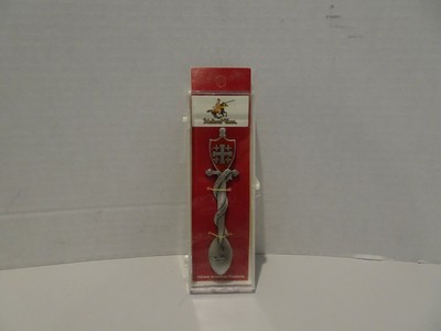 New Medieval Times Collectable Red Knight Sword Spoon Souvenir Collector