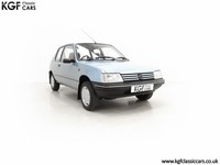 A Chic Peugeot 205 Look in Fabulous Condition and Only 28,152 Miles from New