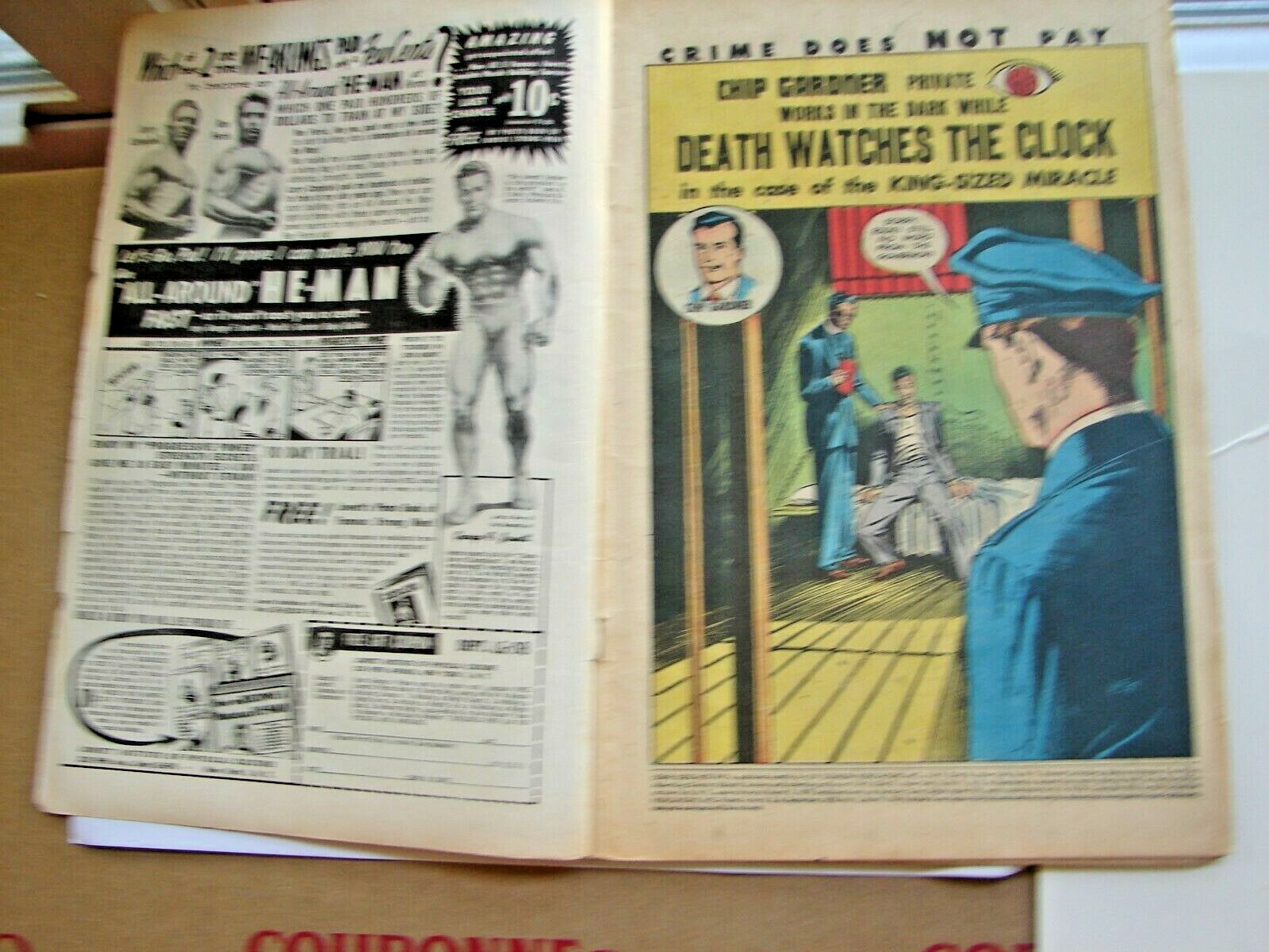 Crime Does Not Pay # 91( Sept 1950 Lev Gleason )  VG-